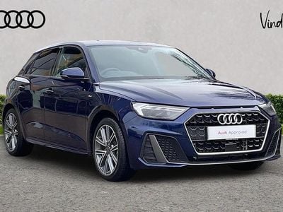 Used Audi A1 S-Line 114 HP (83 kW) 2025 Blue Hatchback