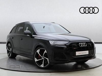 Used Audi SQ7 Black Edition 507 HP (372 kW) 2021 Black SUV