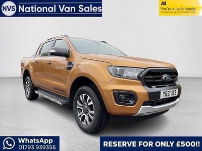 Orange Used 2021 Ford Ranger Wildtrack Pickup | £16,490 (Good price)