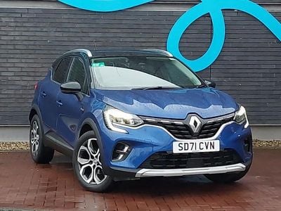 Usado Renault Captur Version S 91 HP (66 kW) 2021 Azul SUV