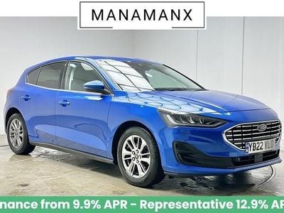 Blue Used 2022 Ford Focus Titanium Hatchback | £12,890 (Fair price)