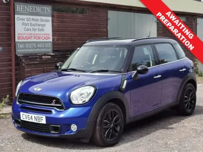 Used Mini Cooper SD Countryman 143 HP (105 kW) 2014 Blue SUV