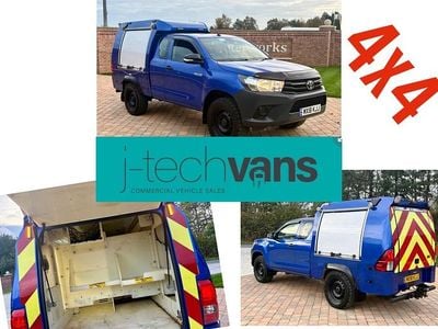 Blue Used 2018 Toyota HiLux Active Pickup | £9,995