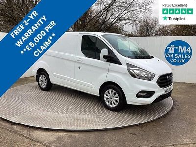 Used Ford Transit Custom Limited 130 HP (95 kW) 2021 White Van