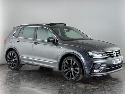 Grey Used 2020 VW Tiguan R-line SUV | £19,800 (Good price)
