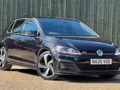 Used VW Golf VII GTI 2020 Black Hatchback