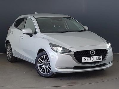 Begagnad Mazda 2 Inclusive 90 HK (66 kW) 2020 Silver Halvkombi