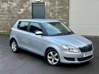 Used Skoda Fabia SE 70 HP (51 kW) 2013 Silver Hatchback