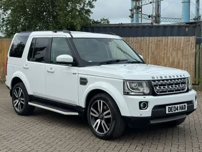 Used Land Rover Discovery HSE Luxury 256 HP (188 kW) 2015 White SUV
