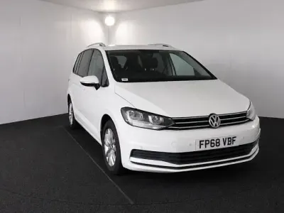 Used VW Touran Family 116 HP (85 kW) 2018 White MPV