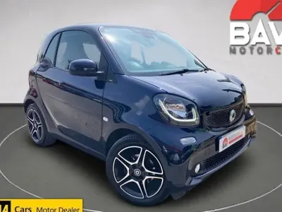 Used Smart ForTwo Coupé 90 HP (66 kW) 2018 Blue Coupe