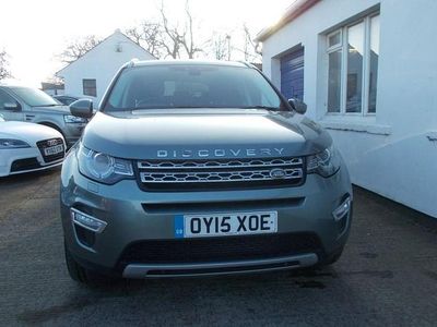 Grey Used 2015 Land Rover Discovery Sport HSE Luxury SUV | £14,995 (A bit pricey)