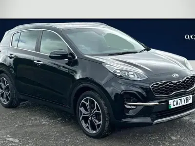 Used Kia Sportage GT-Line 174 HP (127 kW) 2021 Black SUV
