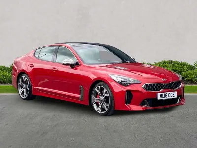 Used Kia Stinger GT 365 HP (268 kW) 2018 Red Hatchback