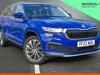 Used Skoda Kodiaq SE L Executive 110 HP (80 kW) 2022 Energy blue SUV