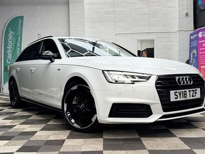 Used Audi A4 Black Edition 190 HP (139 kW) 2018 White Estate