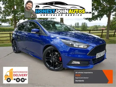 Used Ford Focus ST 2018 Blue Hatchback