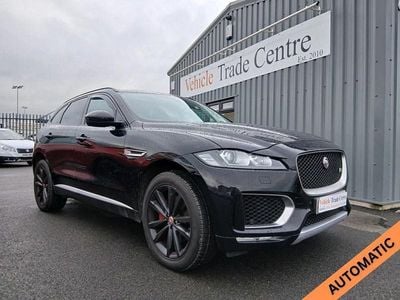 Used Jaguar F-Pace S 300 HP (220 kW) 2016 Black SUV