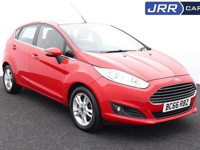 Red Used 2017 Ford Fiesta Zetec Hatchback | £6,190 (Good price)