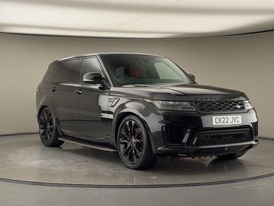 Used Land Rover Range Rover Sport S 400 HP (294 kW) 2021 Santorini black SUV