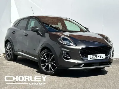 Usado Ford Puma Titanium 125 HP (91 kW) 2021 Cinzento SUV