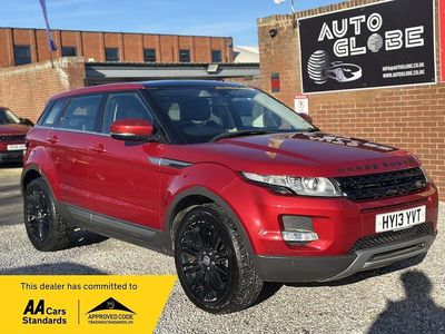 Used Land Rover Range Rover evoque Prestige 190 HP (139 kW) 2013 Red SUV