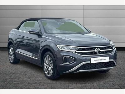 Smokey grey Used 2025 VW T-Roc Cabriolet Style Cabriolet | £29,550 (Fair price)