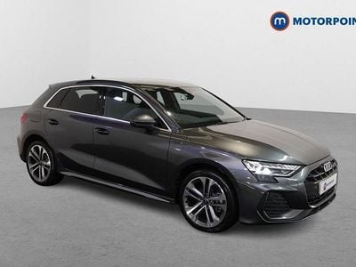 New Audi A3 e-tron S-Line 2025 Grey Hatchback