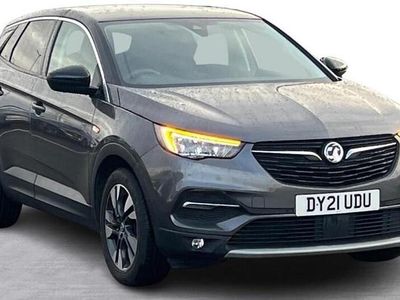 Used Vauxhall Grandland X SRi 130 HP (95 kW) 2021 Grey SUV
