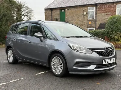 Used Vauxhall Zafira Design Edition 134 HP (98 kW) 2017 Grey MPV