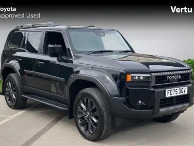 Used Toyota Land Cruiser 205 HP (150 kW) 2025 Astral black (solid paint) Estate
