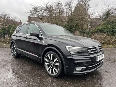 Used VW Tiguan R-line 180 HP (132 kW) 2017 Black SUV