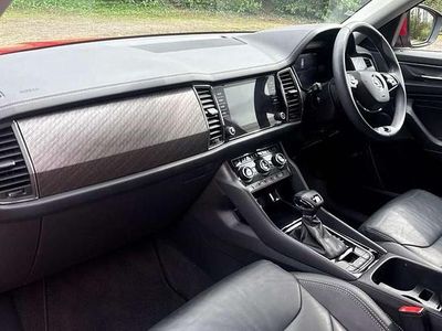 Used Skoda Kodiaq SE L Executive 150 HP (110 kW) 2023 Red SUV