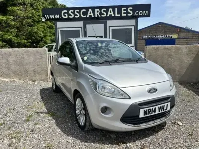 Used Ford Ka Zetec 69 HP (50 kW) 2014 Silver Hatchback