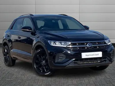 Used VW T-Roc R-line 148 HP (108 kW) 2022 Black SUV