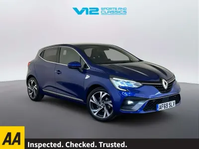 Begagnad Renault Clio IV RS Line 130 HK (95 kW) 2019 Blå Halvkombi