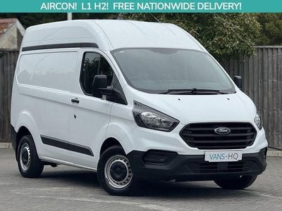Frozen white (solid paint) Used 2021 Ford Transit Custom | £13,495 (Good price)