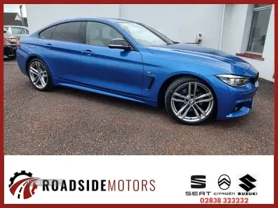 Used BMW 420 Coupé M Sport 190 HP (139 kW) 2020 Blue Coupe