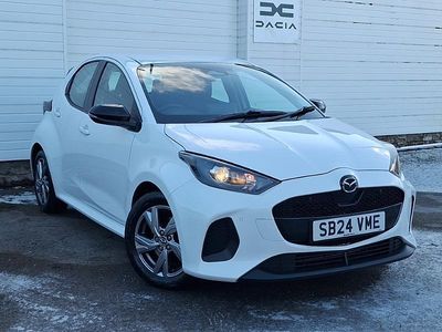 White Used 2024 Mazda 2 Exclusive-Line Hatchback | £15,798 (Fair price)