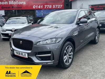 Used Jaguar F-Pace R-Sport 180 HP (132 kW) 2018 Grey SUV