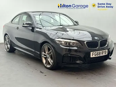 Used BMW 218 M Sport 2018 Black Coupe