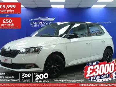 Used Skoda Fabia Colour Edition 60 HP (44 kW) 2019 White Hatchback