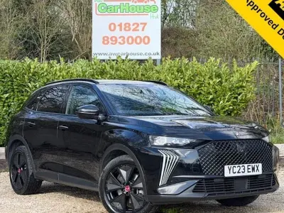 Used DS Automobiles DS7 Crossback Performance Line Plus 225 HP (165 kW) 2023 Black SUV