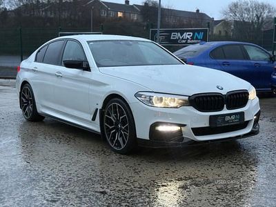 White Used 2017 BMW 530e M Sport Sedan | £14,995
