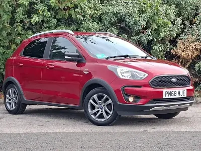 Used Ford Ka Plus Active 85 HP (62 kW) 2018 Red Hatchback
