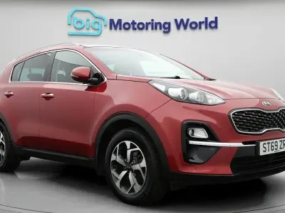 Used Kia Sportage 136 HP (100 kW) 2020 Red SUV