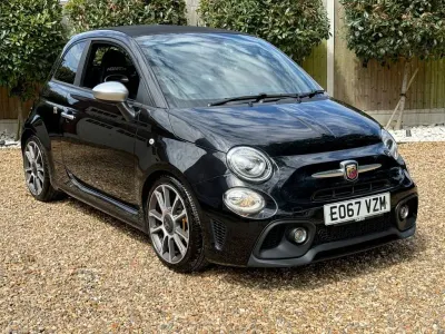 Used Abarth 595 Turismo 165 HP (121 kW) 2017 Black Cabriolet