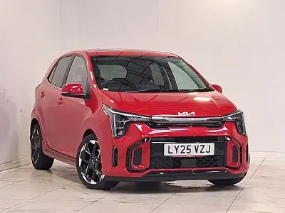 Used Kia Picanto GT-Line S 77 HP (56 kW) 2025 Red Hatchback