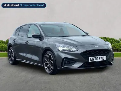 Used Ford Focus ST-Line X 125 HP (91 kW) 2021 Grey Hatchback