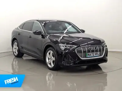Used Audi e-tron S-Line 300 kW (408 HP) 2022 Black SUV